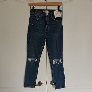 Women's Blue High-Rise Skinny  Jeans